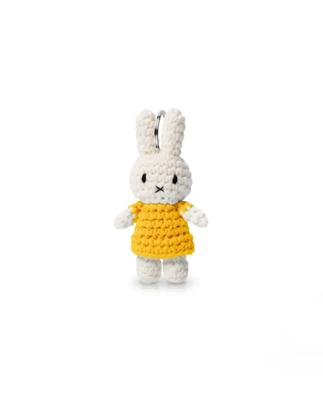 Just Dutch Miffy Keychain - Yellow sold by ban.do