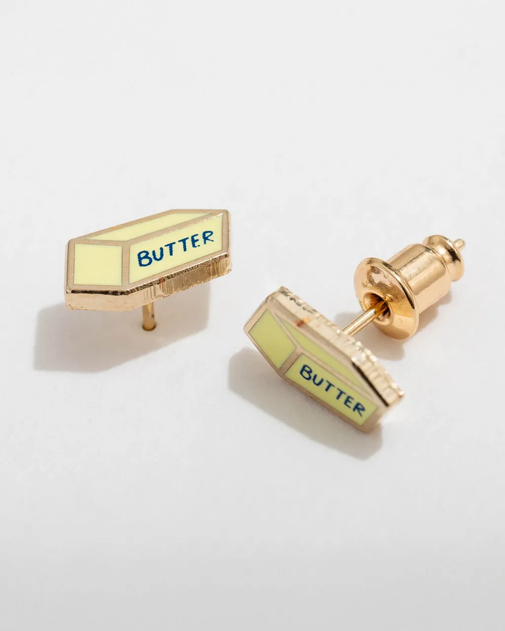 Butter Enamel Stud Earrings sold by ban.do product image thumbnail 4