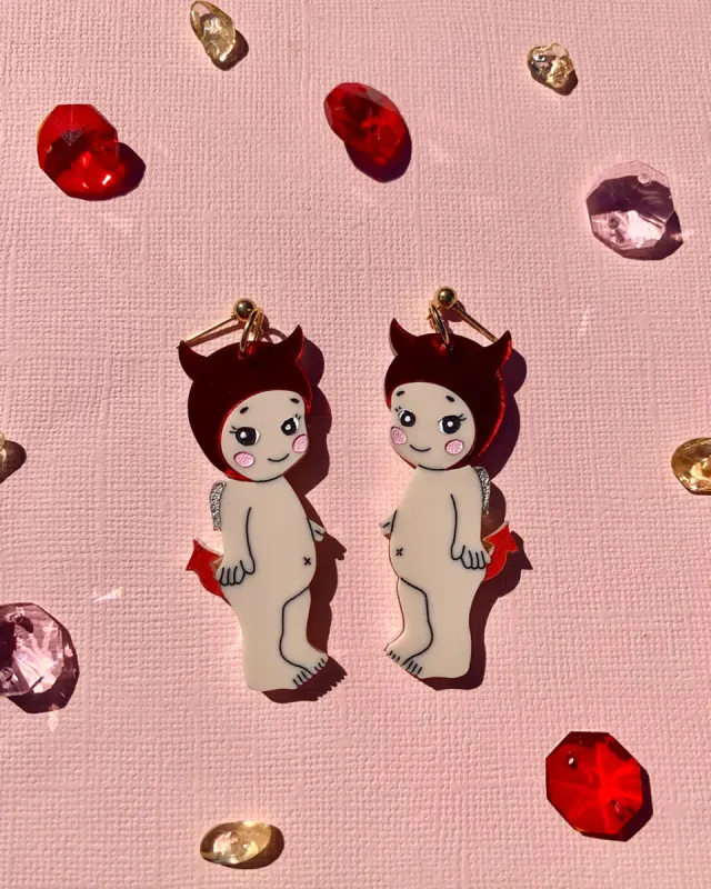 Not So Sonny Earrings sold by ban.do