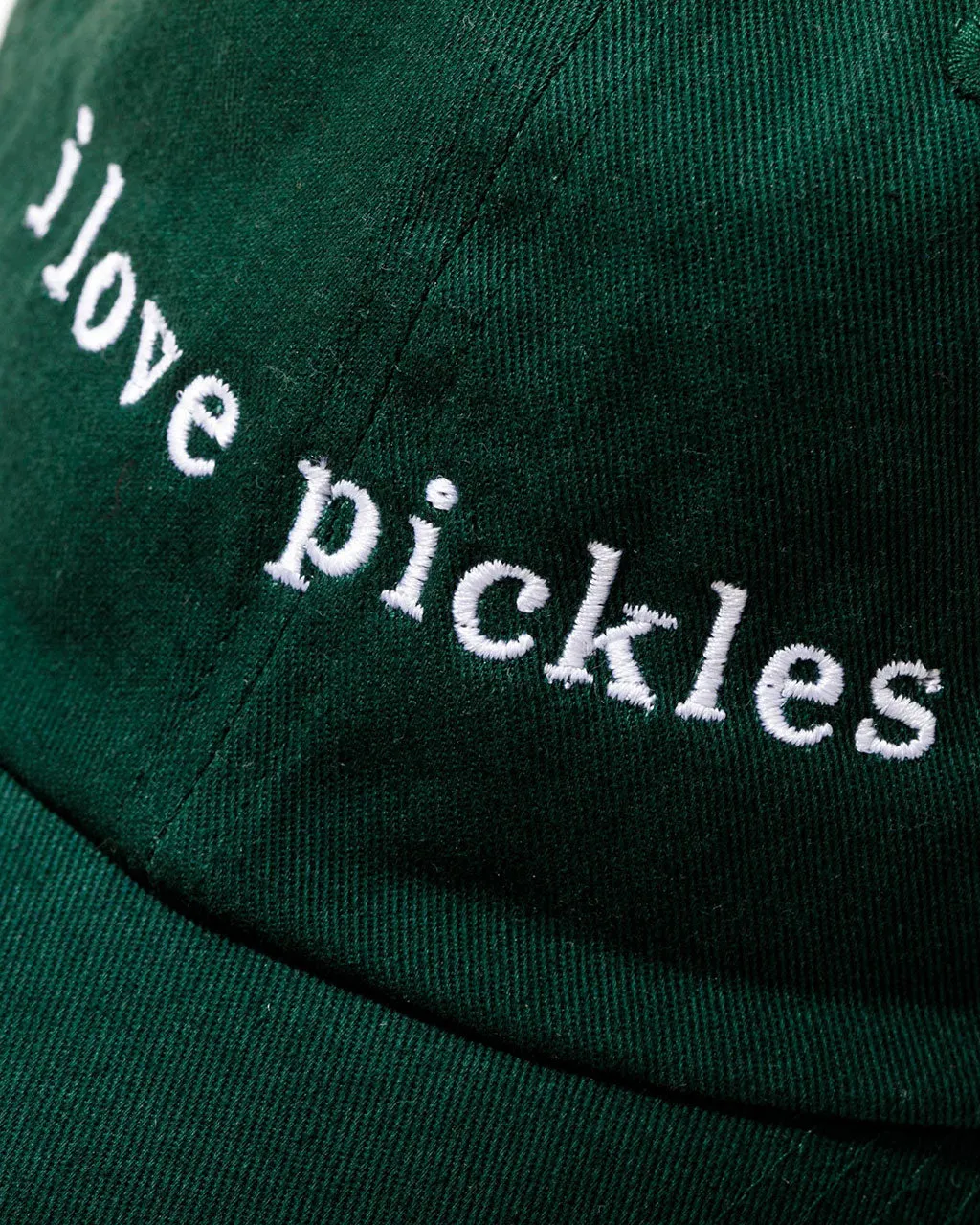 I Love Pickles Baseball Hat sold by ban.do product image thumbnail 3