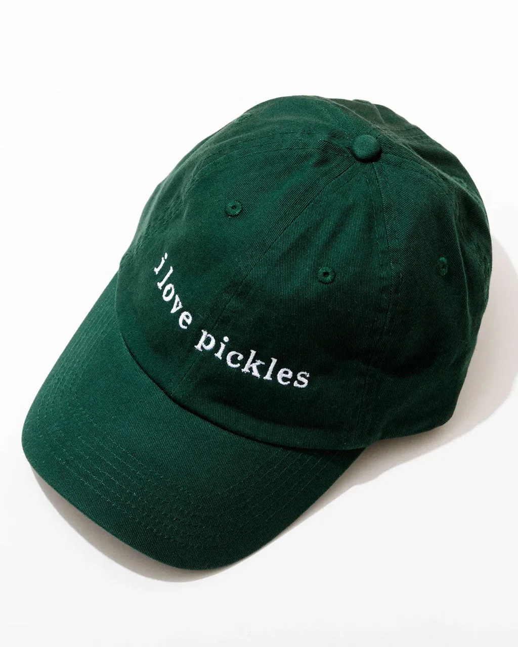 I Love Pickles Baseball Hat sold by ban.do