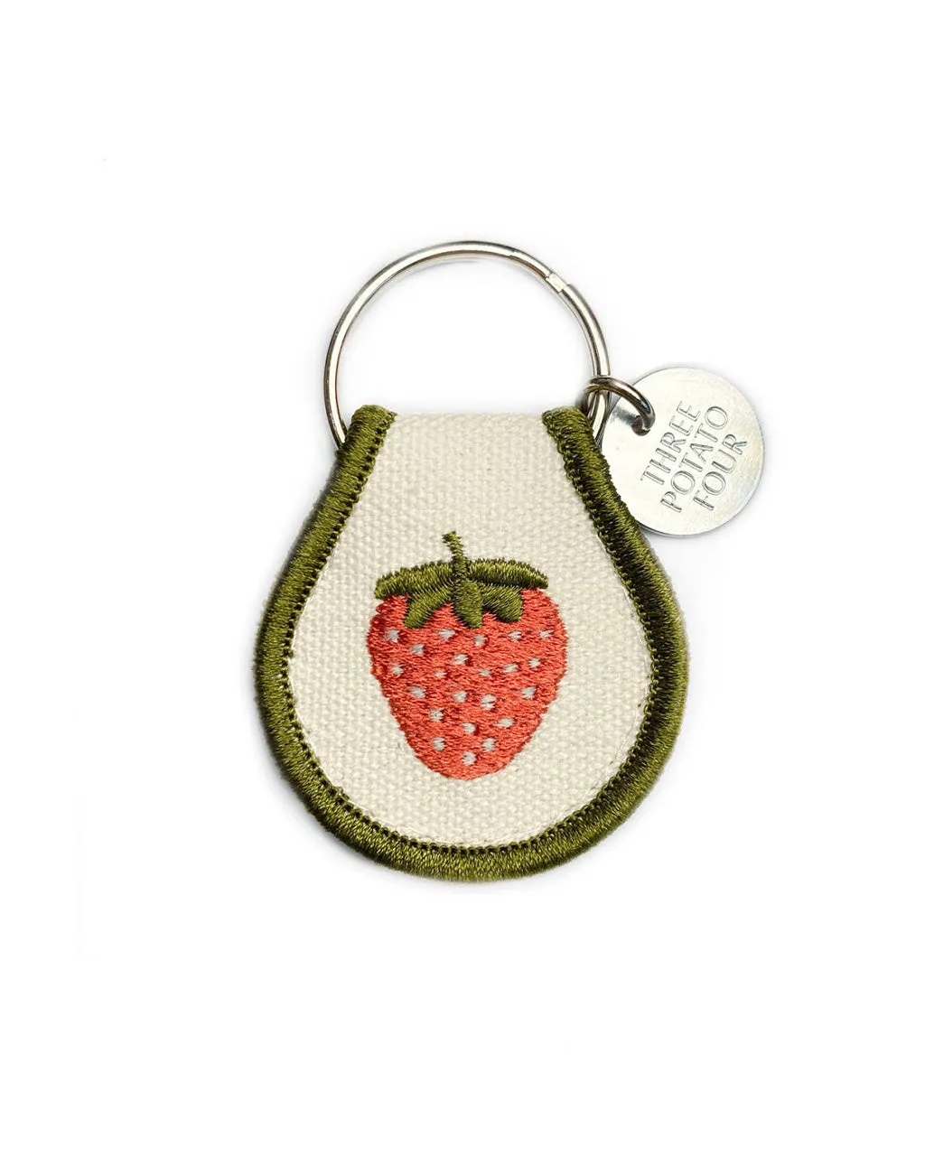 Patch Keychain - Strawberry sold by ban.do