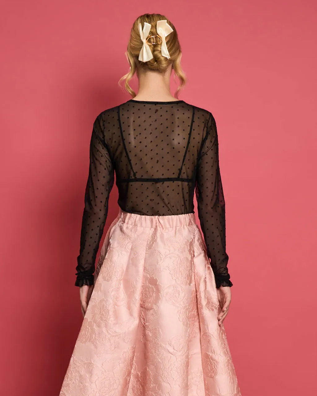 Dream Spotted Dove Mesh Top sold by ban.do product image thumbnail 2