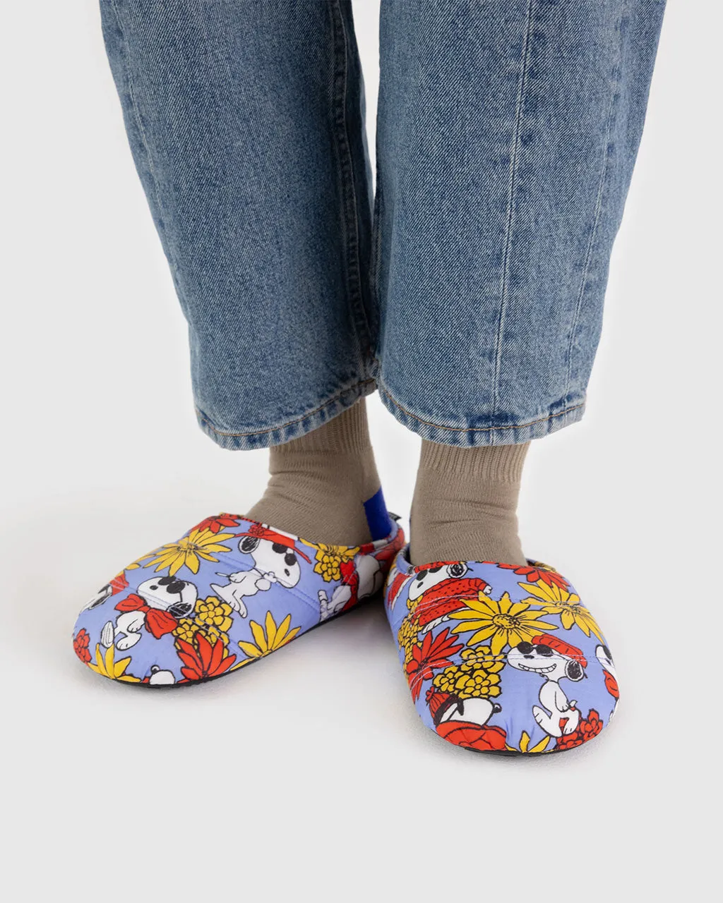 Puffy Slippers - Floral Snoopy sold by ban.do product image thumbnail 2