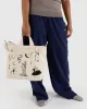 Horizontal Zip Duck Bag - Embroidered Ballet Icons sold by ban.do