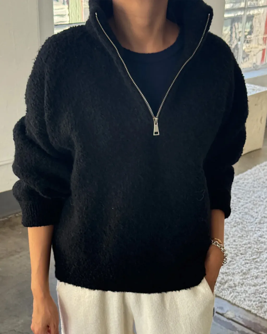 Andre Sweater - Black sold by ban.do