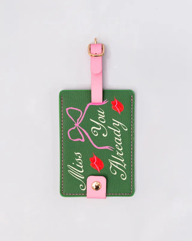 Getaway Luggage Tag - Miss You Already sold by ban.do
