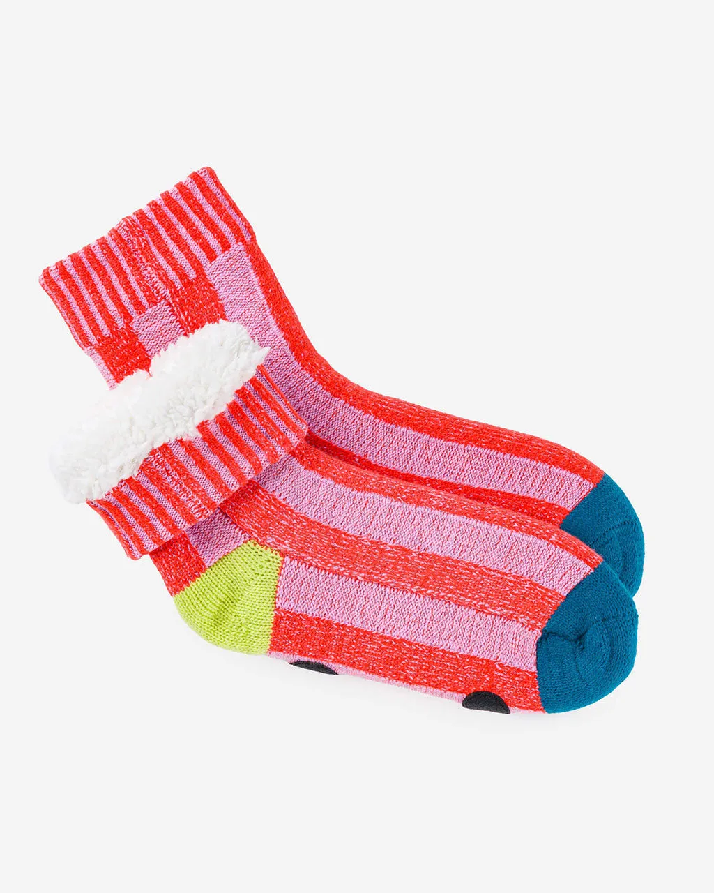 Gym House Socks - Pink + Cobalt sold by ban.do product image thumbnail 3