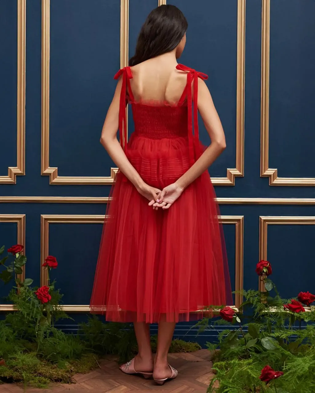 DREAM Palace Tulle Midi Dress sold by ban.do product image thumbnail 2