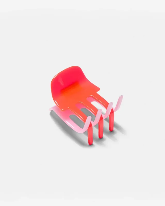 Tri Ursa Claw Clip - Lilac + Punch sold by ban.do