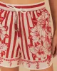 Floral Chains Shorts sold by ban.do