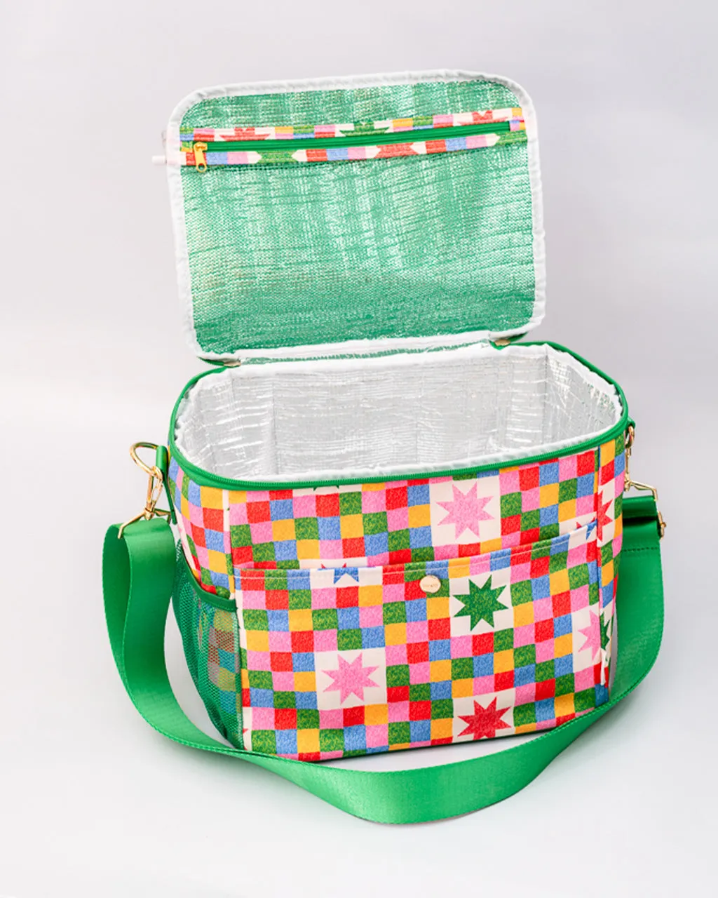 Cooler Bag - Checker Stars sold by ban.do product image thumbnail 2