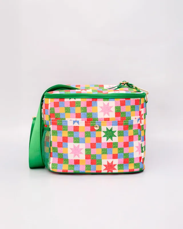 Cooler Bag - Checker Stars sold by ban.do