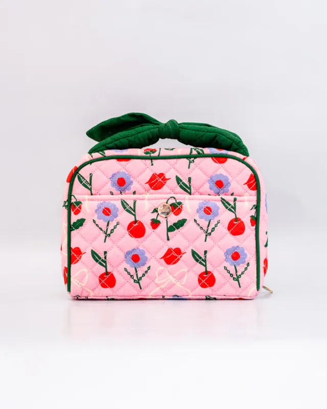 Getaway Toiletry Bag - Cherry Lips sold by ban.do