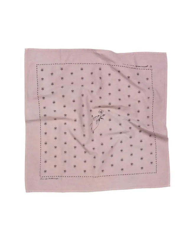 Chin Up Buttercup Bandana sold by ban.do