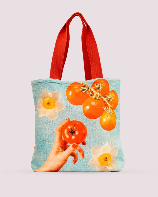 Tomatoes Are The Best Canvas Tote sold by ban.do