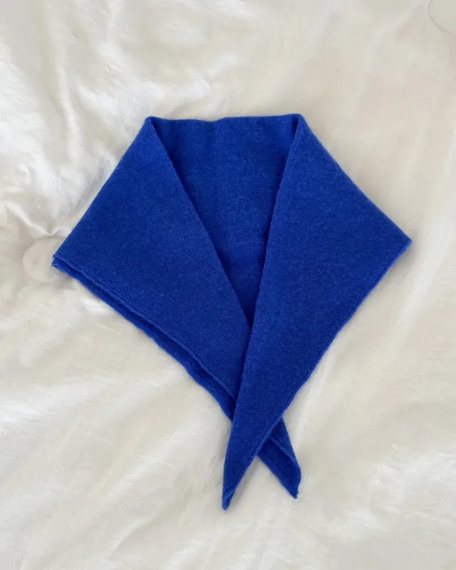 Cashmere Bandana - Blue sold by ban.do