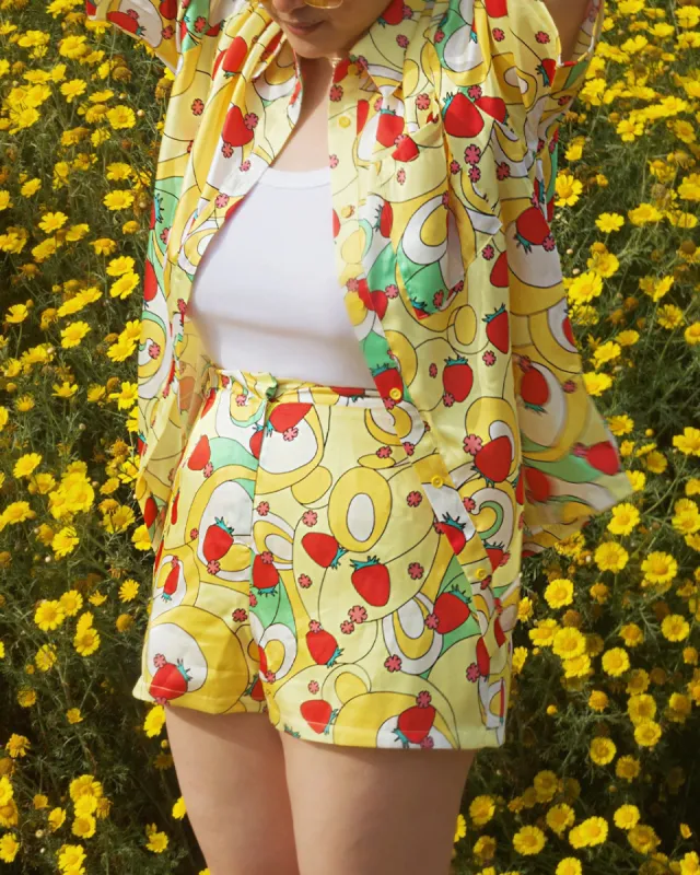 Psychedelic Strawberry Shorts sold by ban.do