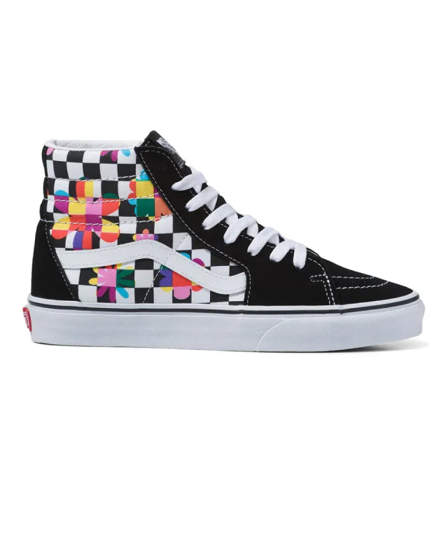 Sk8-Hi - Floral/Checkboard sold by ban.do