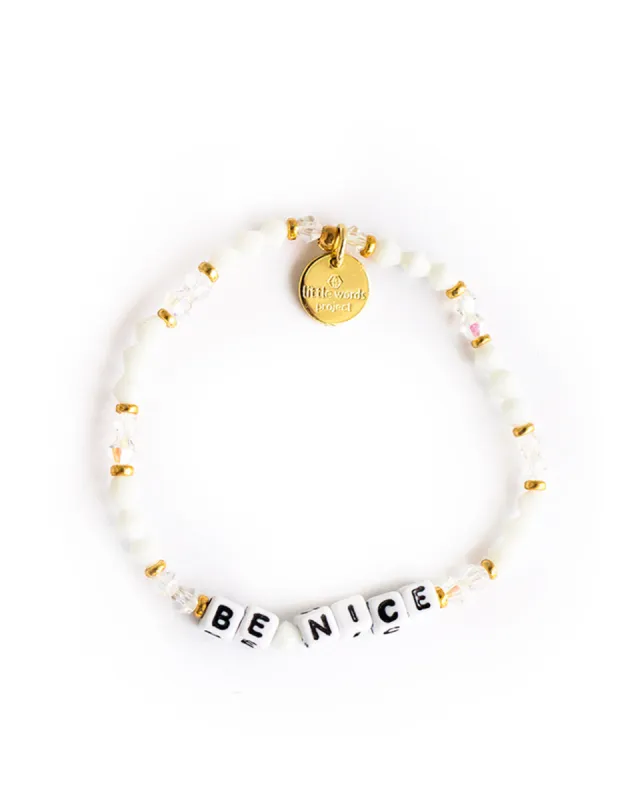 Be Nice Bracelet sold by ban.do