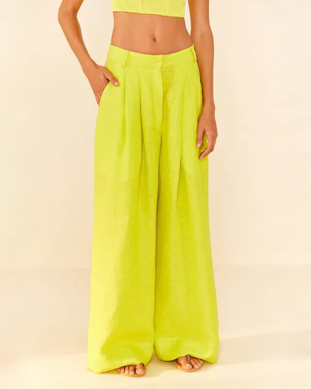 Lime Green Pants sold by ban.do