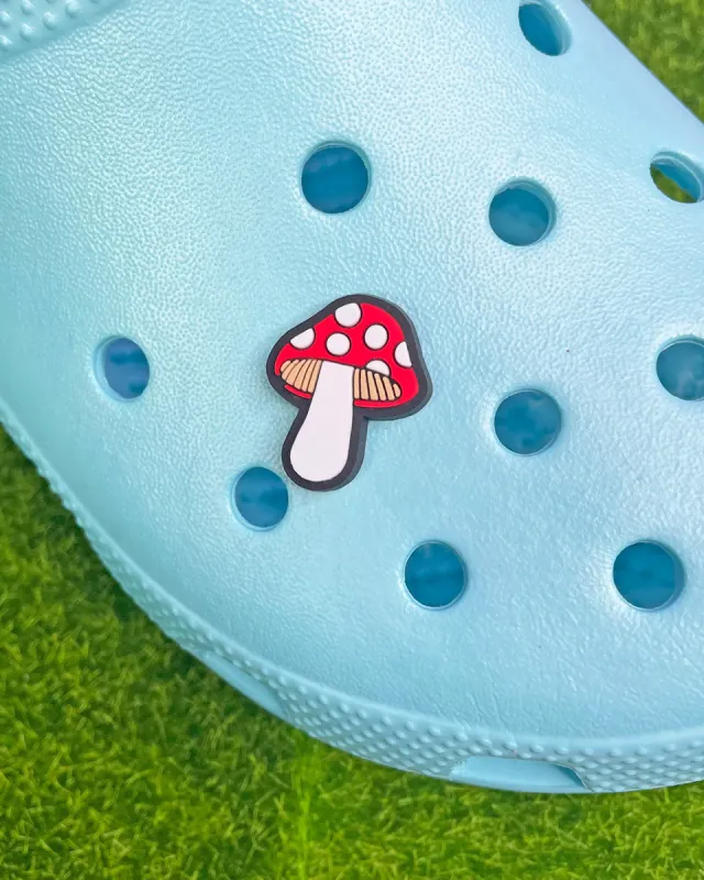 Mushroom Shoe Charm made by ban.do