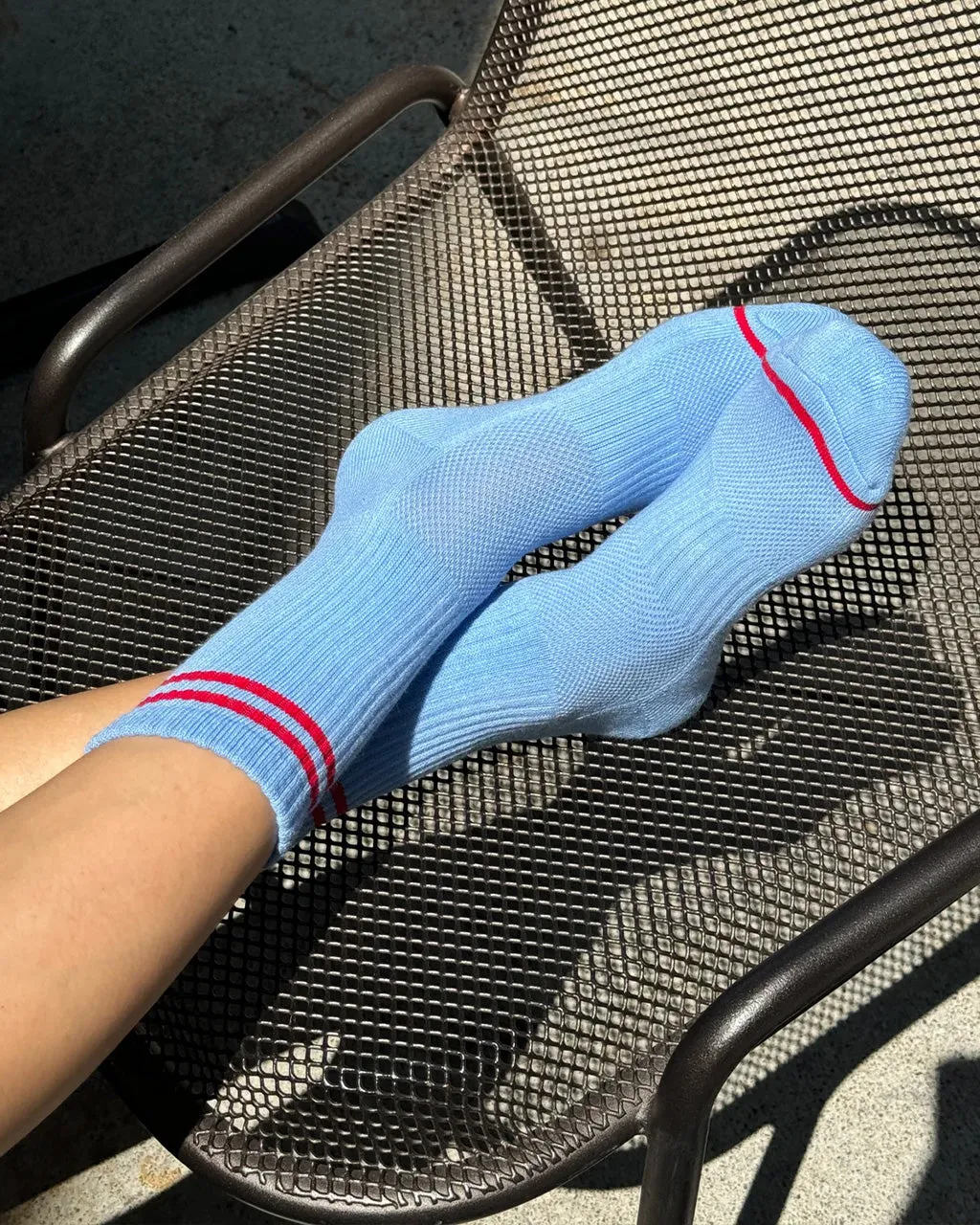 Boyfriend Socks - Ciel Blue sold by ban.do product image thumbnail 2