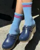Boyfriend Socks - Ciel Blue sold by ban.do