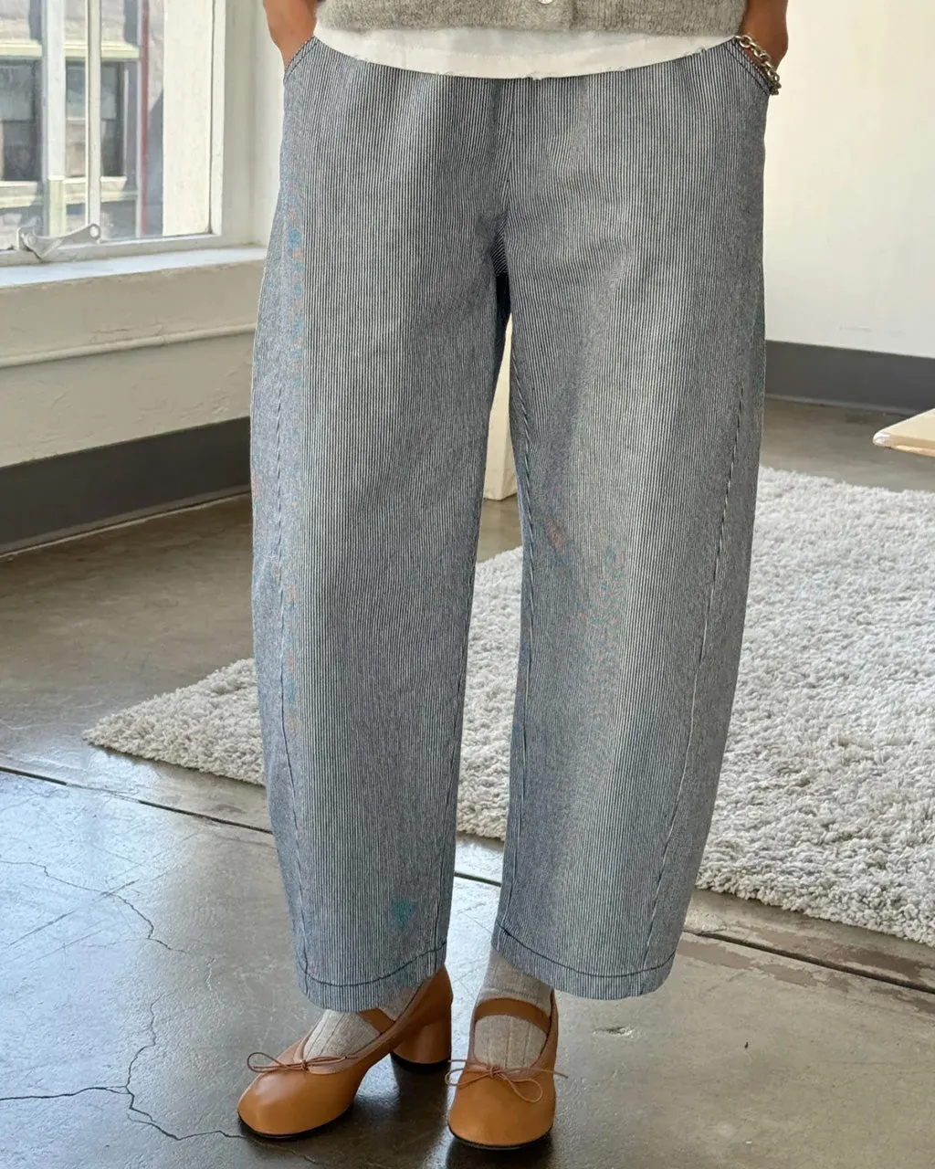 Arc Pants - Blue Stripe sold by ban.do product image thumbnail 2