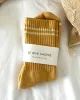 Boyfriend Socks - Butter sold by ban.do