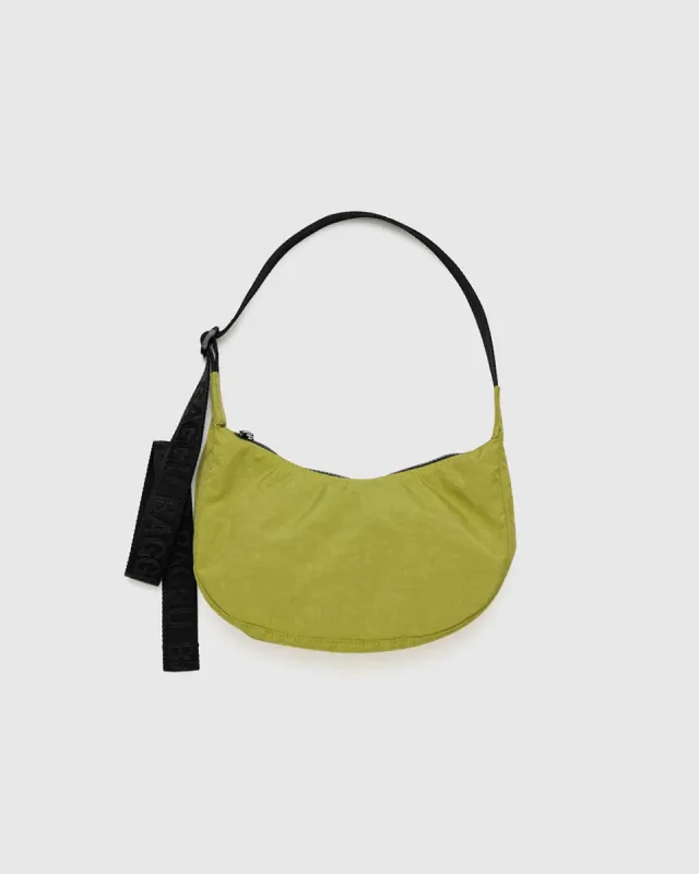 Small Nylon Crescent Bag - Lemongrass sold by ban.do