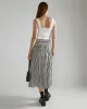 Black And White Gingham Skirt sold by ban.do