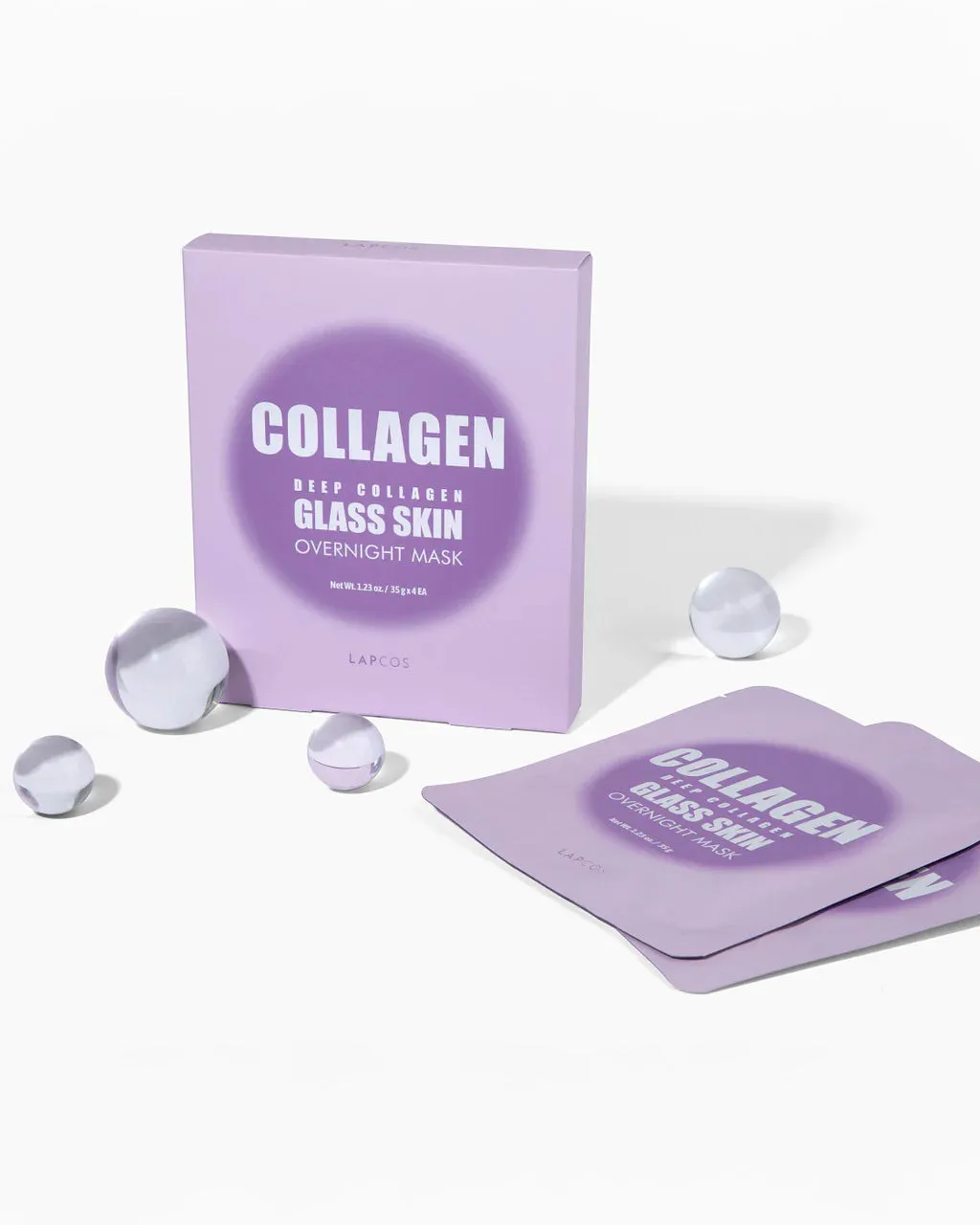 Deep Collagen Glass Skin Overnight Mask - Set Of 4 sold by ban.do product image thumbnail 5