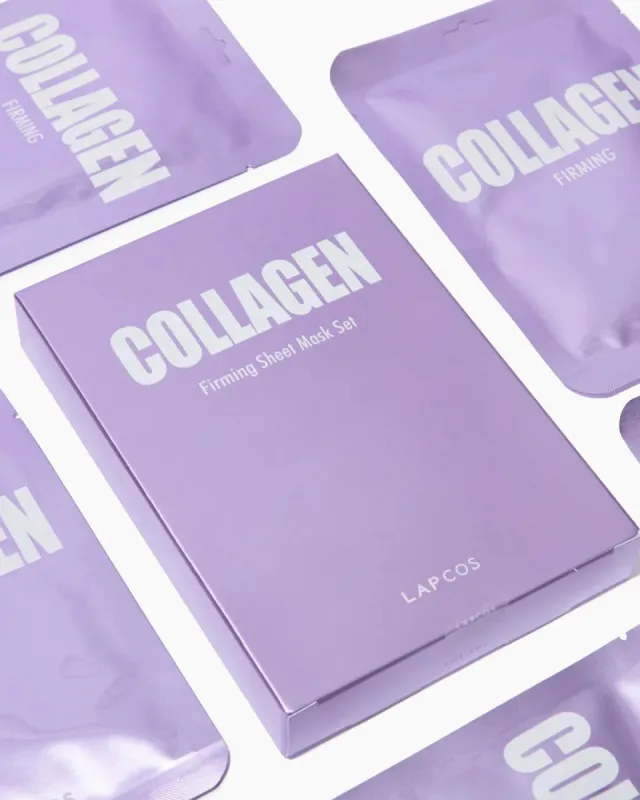 Daily Collagen Firming Facial Skin Mask - Set Of 5 sold by ban.do