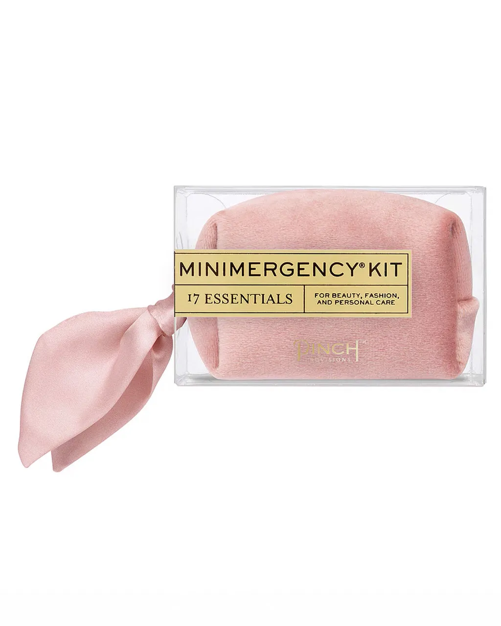 Velvet Scarf Minimergency Kit - Blush sold by ban.do
