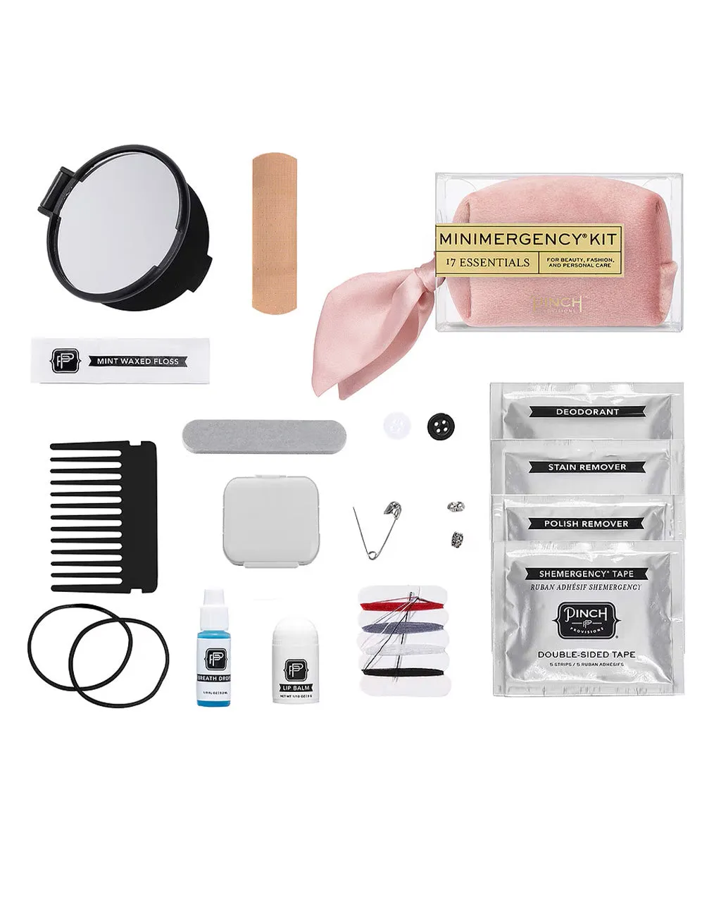 Velvet Scarf Minimergency Kit - Blush sold by ban.do product image thumbnail 2
