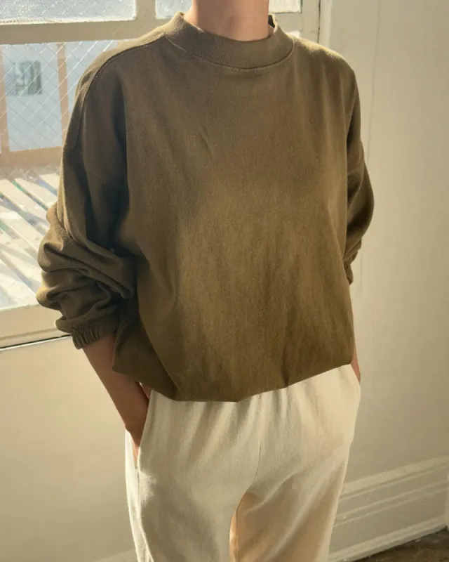 Daisy Long Sleeve Top - Tobacco sold by ban.do