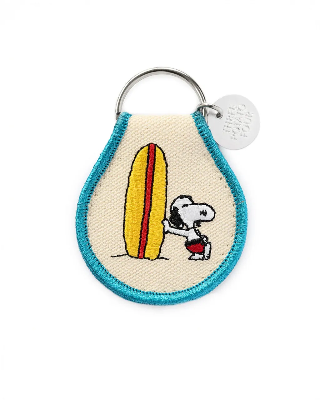 Snoopy Surf Patch Keychain sold by ban.do product image thumbnail 2