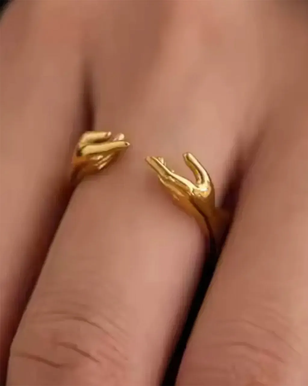 The Hug Ring - Gold sold by ban.do product image thumbnail 2