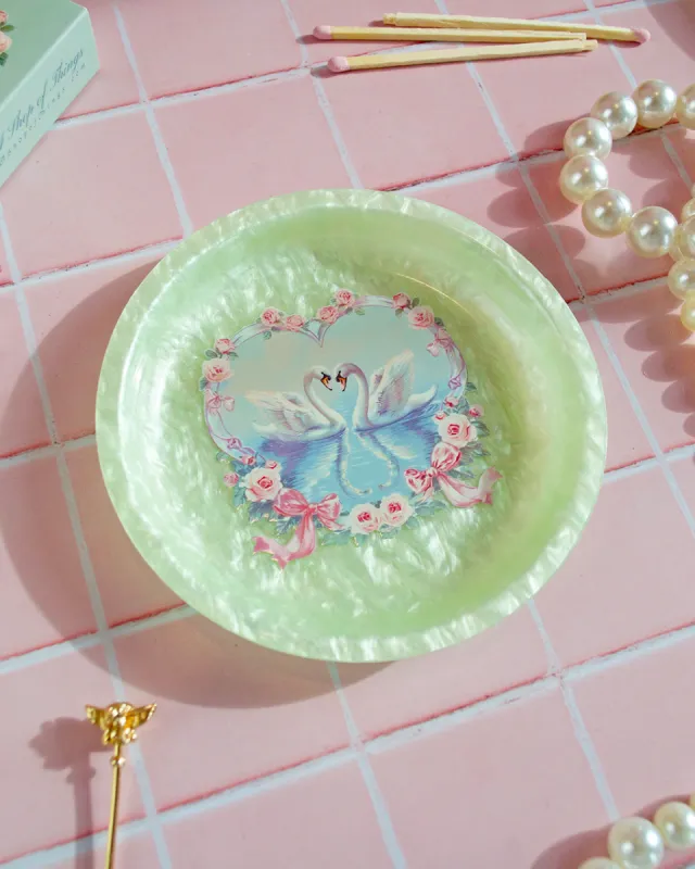 Swan Acrylic Tray sold by ban.do