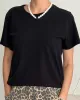 Organic Cotton Vintage Boy Tee - True Black sold by ban.do