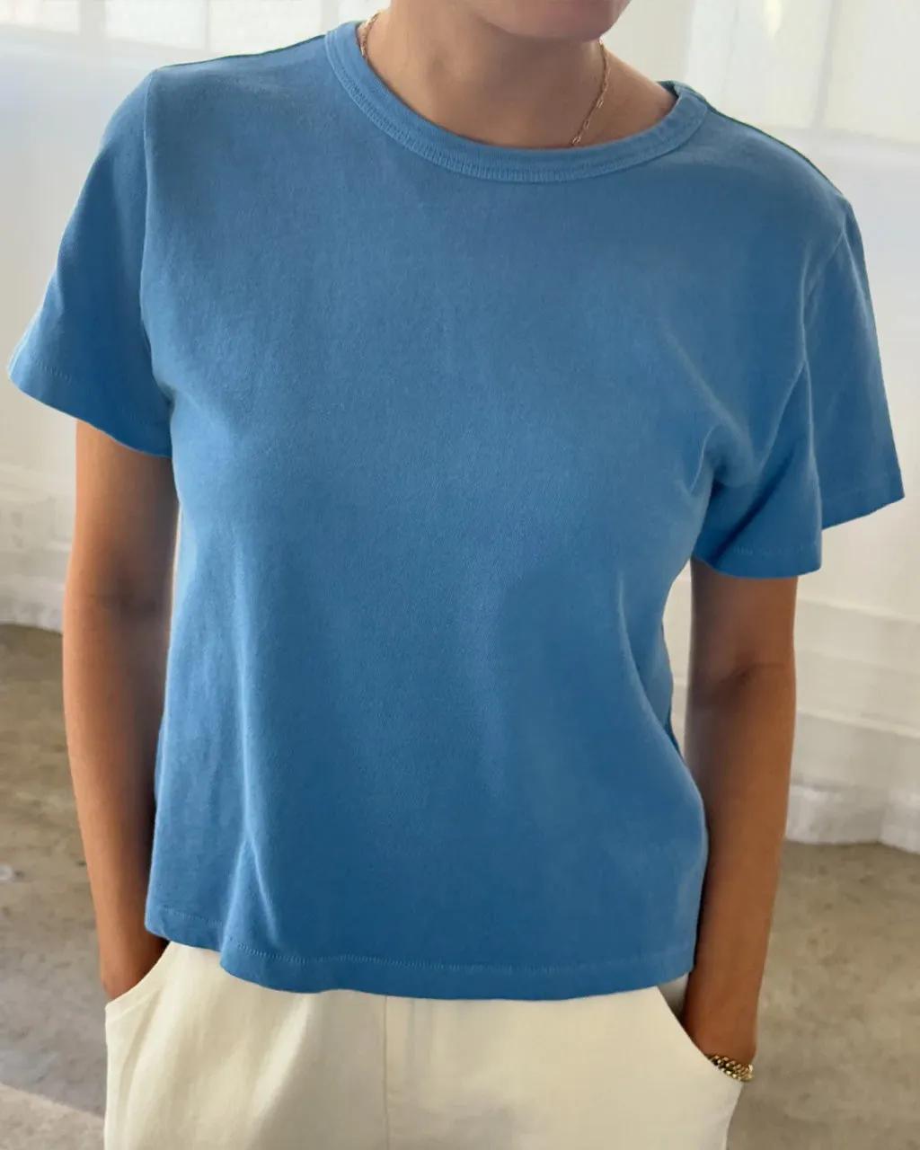 The Little Boy Tee - Yacht Blue sold by ban.do