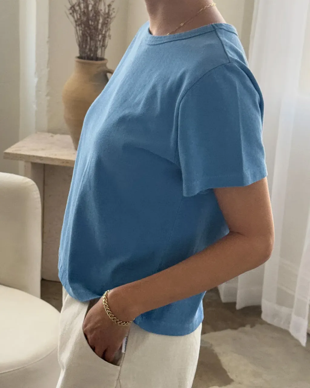 The Little Boy Tee - Yacht Blue sold by ban.do product image thumbnail 2