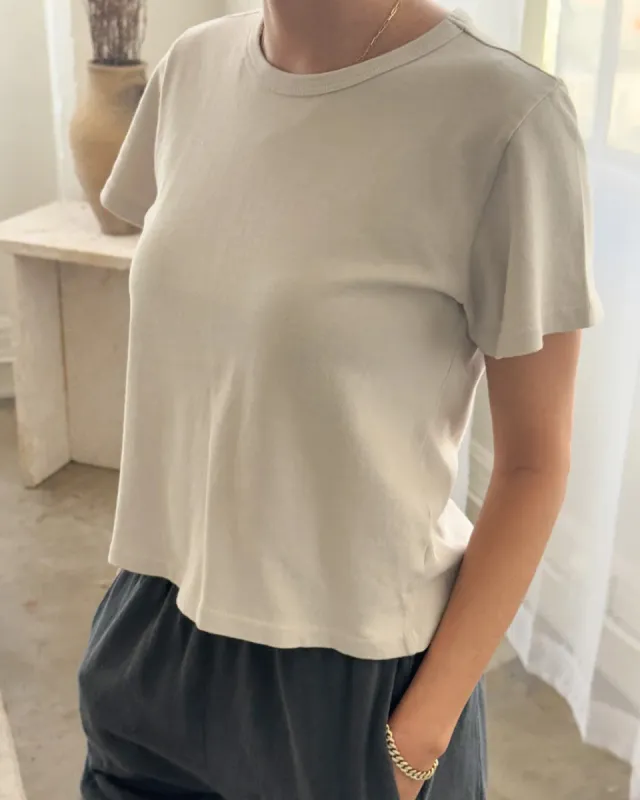 The Little Boy Tee - Rice sold by ban.do