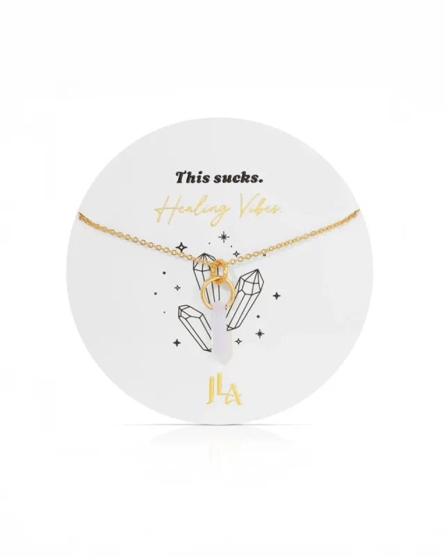 Healing Vibes Necklace sold by ban.do