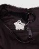Small Nylon Crescent Bag w/ Key Leash - Chocolate Plum sold by ban.do