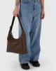 Recycled Leather Shoulder Bag - Brown sold by ban.do