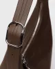 Recycled Leather Shoulder Bag - Brown sold by ban.do