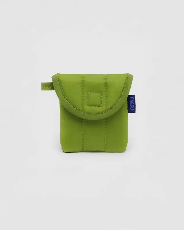 Puffy Earbuds Case - Green Juice sold by ban.do
