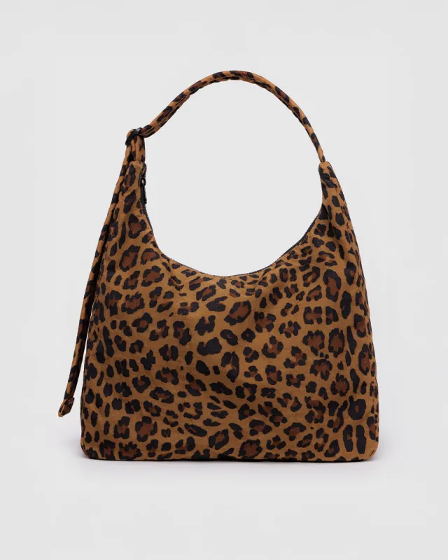 Nylon Shoulder Bag - Leopard sold by ban.do